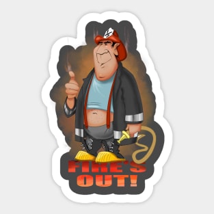 fires out! Sticker